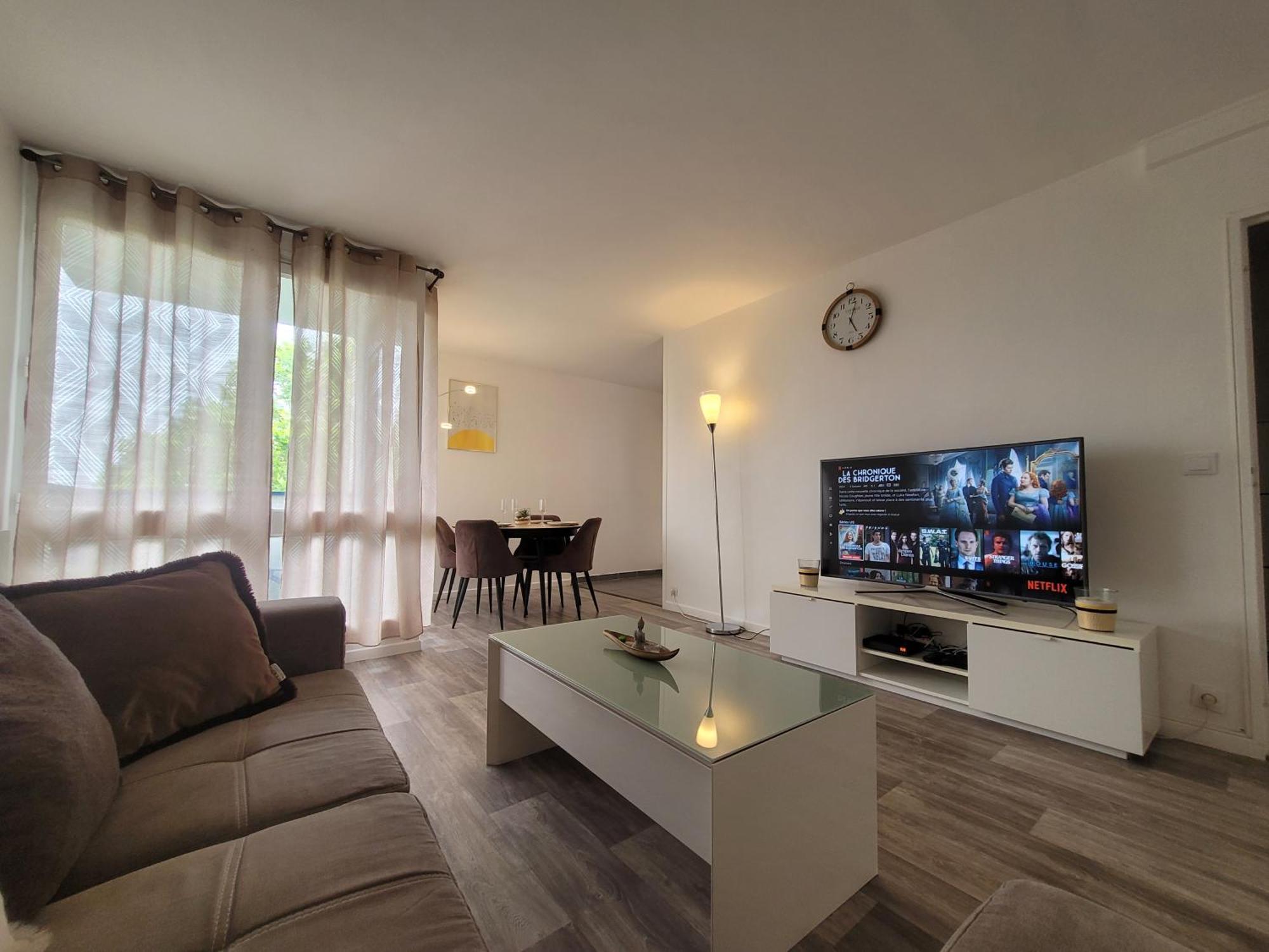 Parisian Retreat Pour 5 Personnes - 12 Min De Paris - Proche Gare Apartman Deuil-la-Barre Kültér fotó